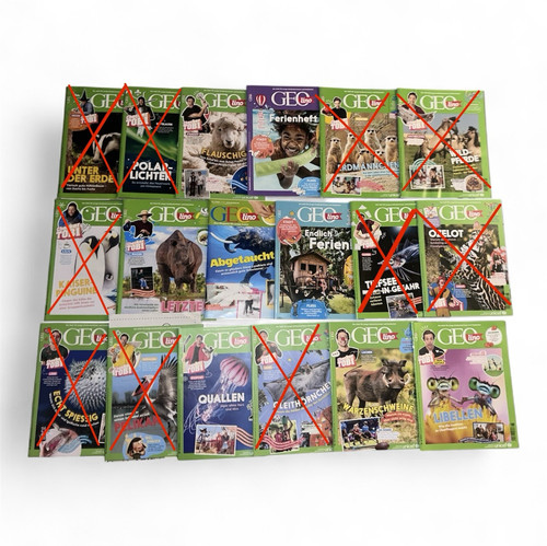 Geolino zeitschriften konvolut - geolino, zeitschriften-konvolut