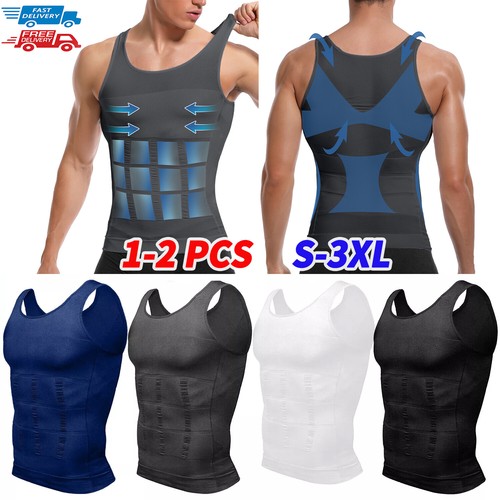 2pc herren bauchweg korsett - 1-2pc,