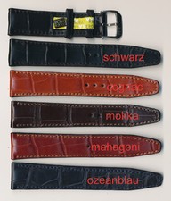 Echt Alligatorleder-Uhrenband