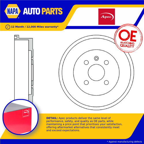 Brake drum fits vauxhall - brake,