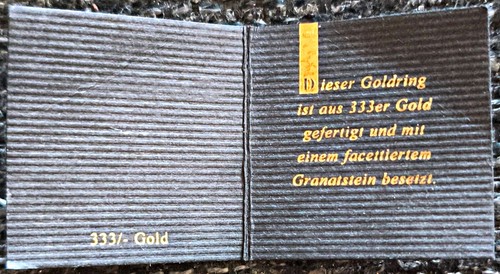 Tcm ring 333er gelbgold mit - tcm, 8k