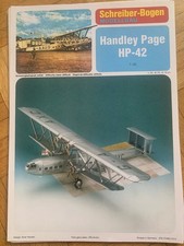 Handley Page HP-42 Schreiber-Bogen Modellbau 1:50