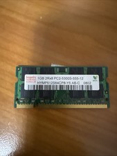 2x 1GB 2Rx8 PC2-5300S-555-12 Arbeitsspeicher RAM für Laptop Notebook Hynix DDR2