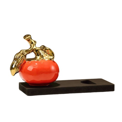 Tischskulptur goldfarben