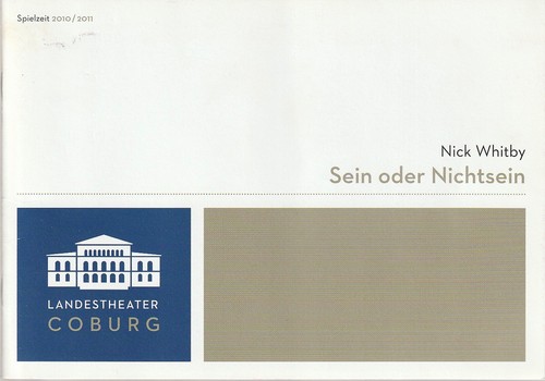 Programmheft nick whitby sein - nick,