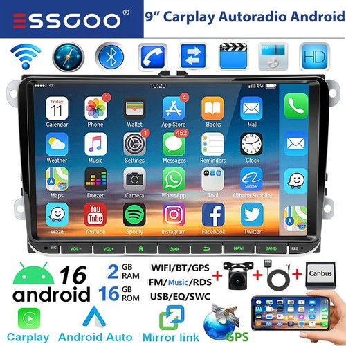 Apple carplay android 16 - 9",