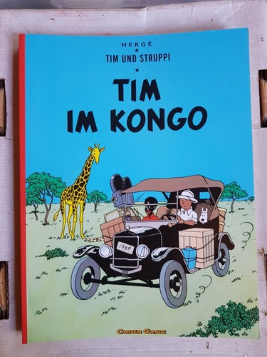 Tim und struppi kongo - tim,