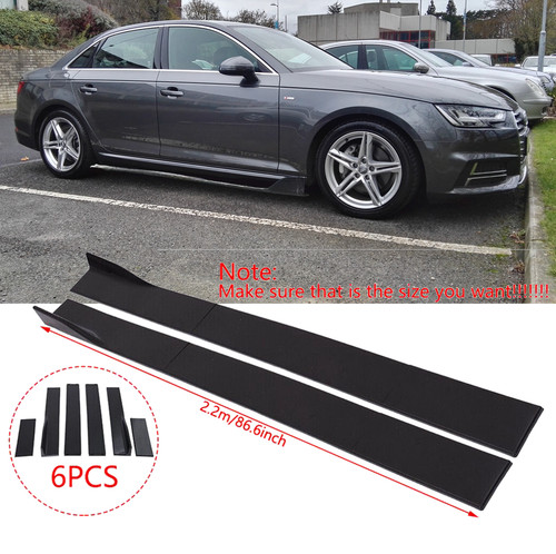 6 sideskirts - 2.2m/86.6",