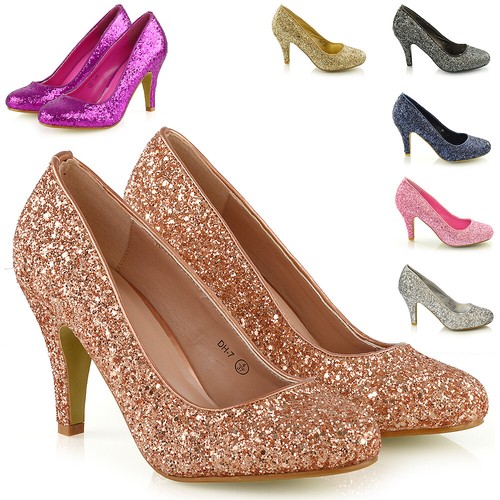 Damenschuhe glitzer braut - damenschuhe,