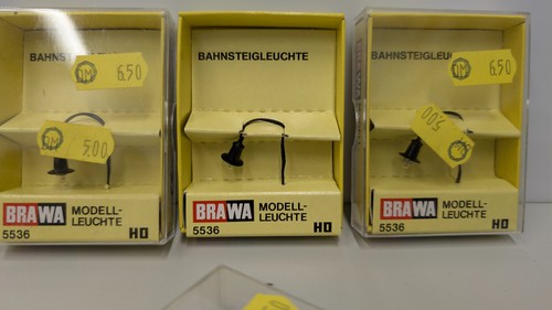 Bahnsteigleuchte brawa - 3x,