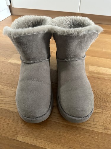 Ugg boots damen grau mit - gr.39,