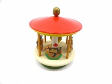 Vintage Miniatur Karussell mit