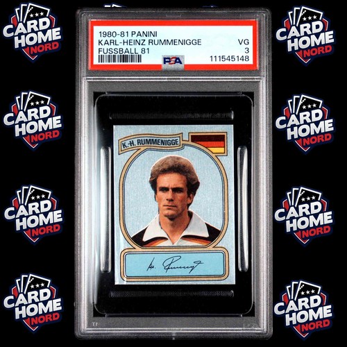 Karl heinz rummenigge foil psa - rummenigge,