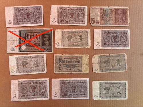 Notgeld deutsche rentenbank - notgeld,