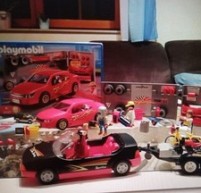 ?Top Playmobil 4321 PKW Tuning Werkstatt Autos plus Extra Teile Weihnachten??