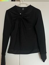 Party Oberteil schwarz Glitzer