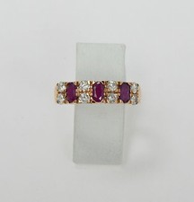 Rubin Diamantring Brillanten