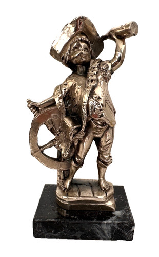 Italienische piratenfigur mit - italienische,