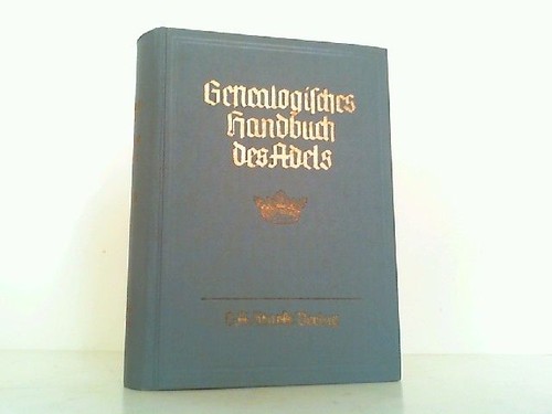 Genealogisches handbuch der - genealogisches,