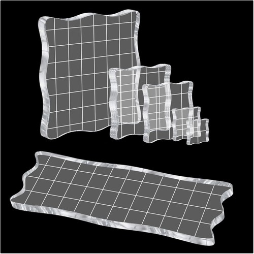 Acrylstempelblock set stück - set, 6