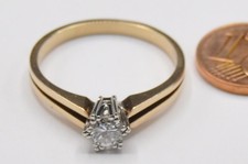 Brillant diamant ring - ring, groß