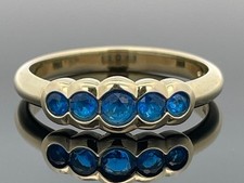 RING GR. 18 (CA.56) AUS 585/-GELBGOLD MIT HAUYN FACETTENREICH  SCHMUCKJAGD