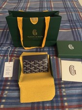 Goyard Kartenetui Navy Blau Authentic