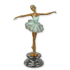 Bronzefigur Tanz Ballett
