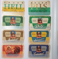 Sammlung Etiketten Bier Brauerei BE DDR und Ostblockstaaten im Einsteckalbum