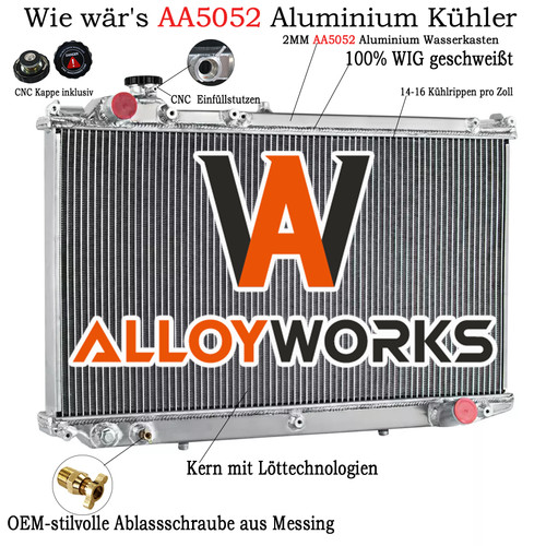 3reihe kühler aluminium für - 3reihe,