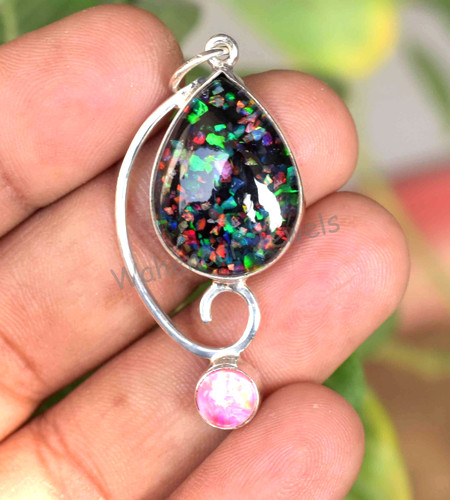 925 sterling silber - silber, anhänger