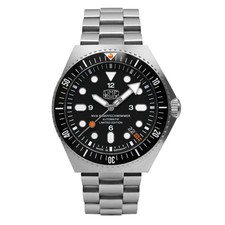 UMF Ruhla 1928M-2 Armbanduhr NVA Kampfschwimmer Automatik, Saphirglas, 42mm