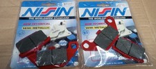 4 Bremsbeläge vorne NISSIN RACING Kawasaki GPZ 550 600 750 Turbo 900