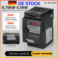 220V 380V 1.5KW 2.2KW 4KW 5.5KW Frequenzumrichter Frequenzumwandler Inverter VFD