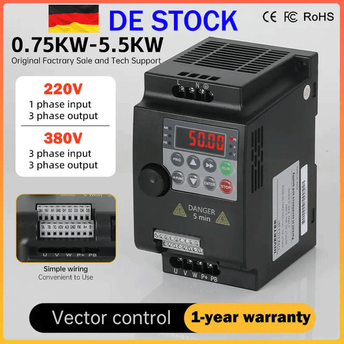 220v 380v 5kw - 2.2kw, 4kw