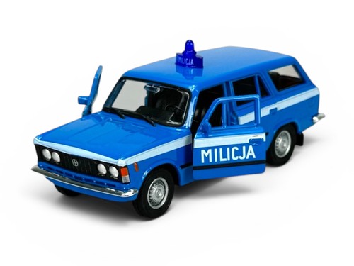 Welly fiat 125p - fiat, milicja