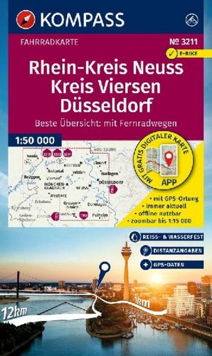 Kompass fahrradkarte 3211 - kompass,