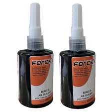 Flüssiges PTFE Gewindedichtmittel - Bremse & Luft Sofortdichtung 80g Concertina (2er-Pack)