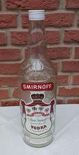 Smirnoff Vodka  Flasche 3l SEHR alt  , über 40 Jahre alt , leer , sehr gut  