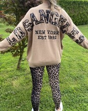 Feinstrick pullover beige - feinstrick,