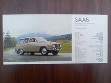 Saab V4 Kombi, Station Wagon, Sabra Pickup, Abbildung, 1965