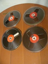 4 Tonbandspulen BASF 18 cm B2