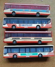 H0 4 LINIENBUSSE ´DUISBURGER VERKEHRS AG´ MIT WERBUNG