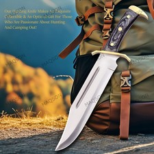 XXL Bowie Messer 440A Stahl