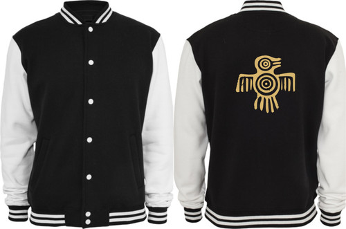 Collegejacke aztec bird ii - -,