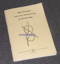 Vom tauwerk und - vom,