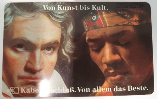Telefonkarte von kunst - telefonkarte,