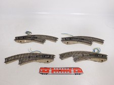 4x Märklin H0 AC Bogenweiche