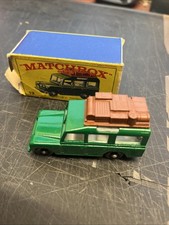 MATCHBOX SERIES No.12 SAFARI LAND ROVER MADE IN ENGLAND BOXED