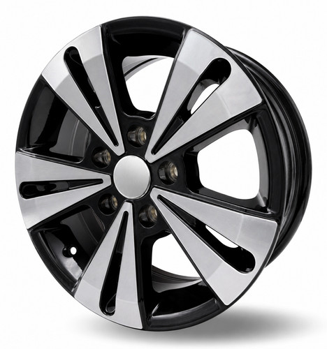 Alufelge tr11 schwarz - schwarz, silber